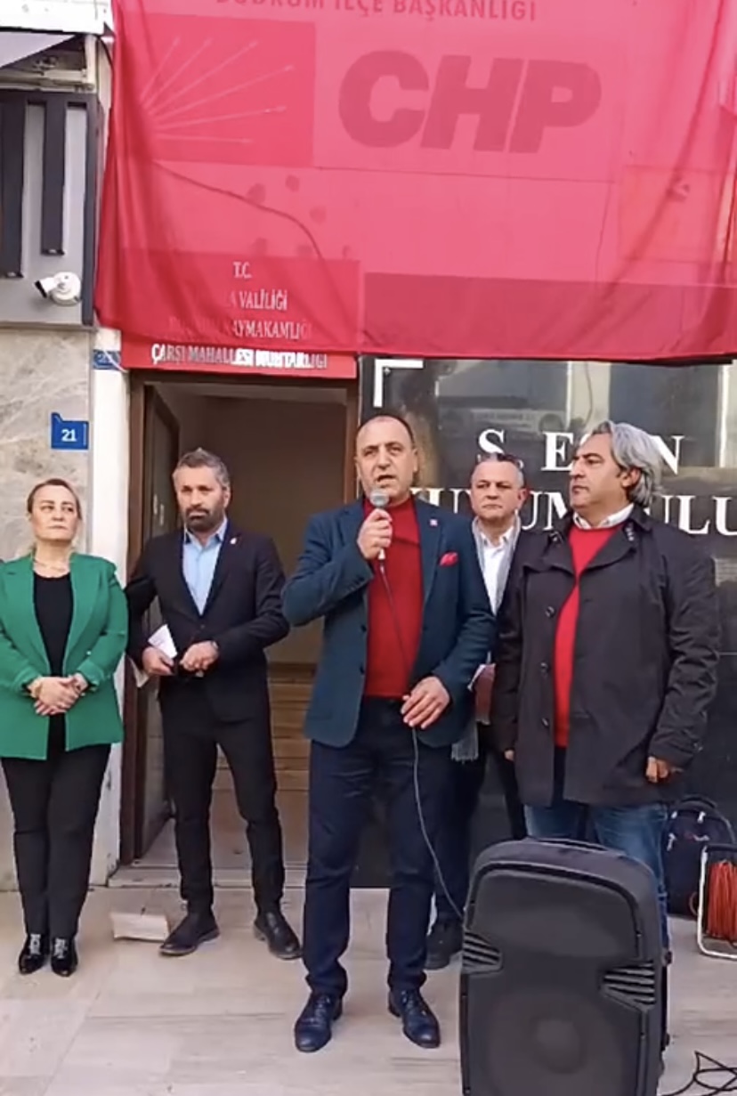 CHP Bodrum Aday Adayları, dışarıdan atamayı kabul etmiyor! 