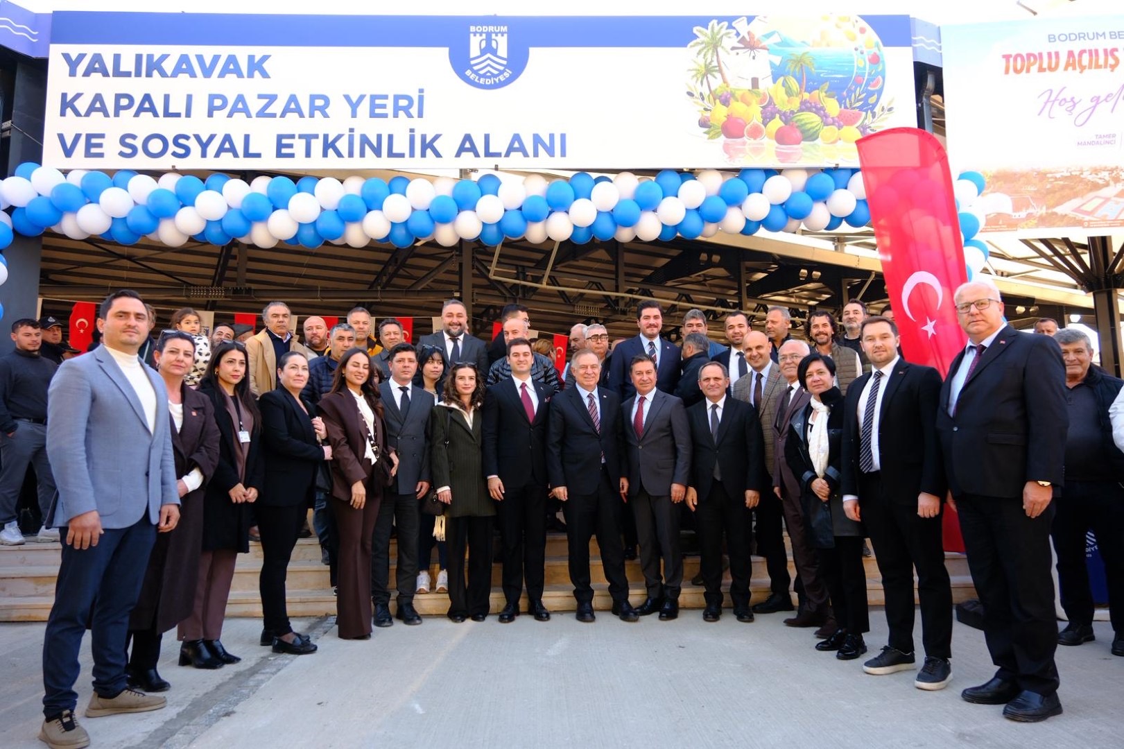 Bodrum’da üç proje toplu açılış ile hizmete girdi