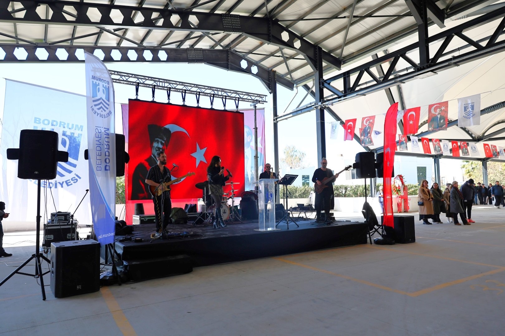 Bodrum’da üç proje toplu açılış ile hizmete girdi