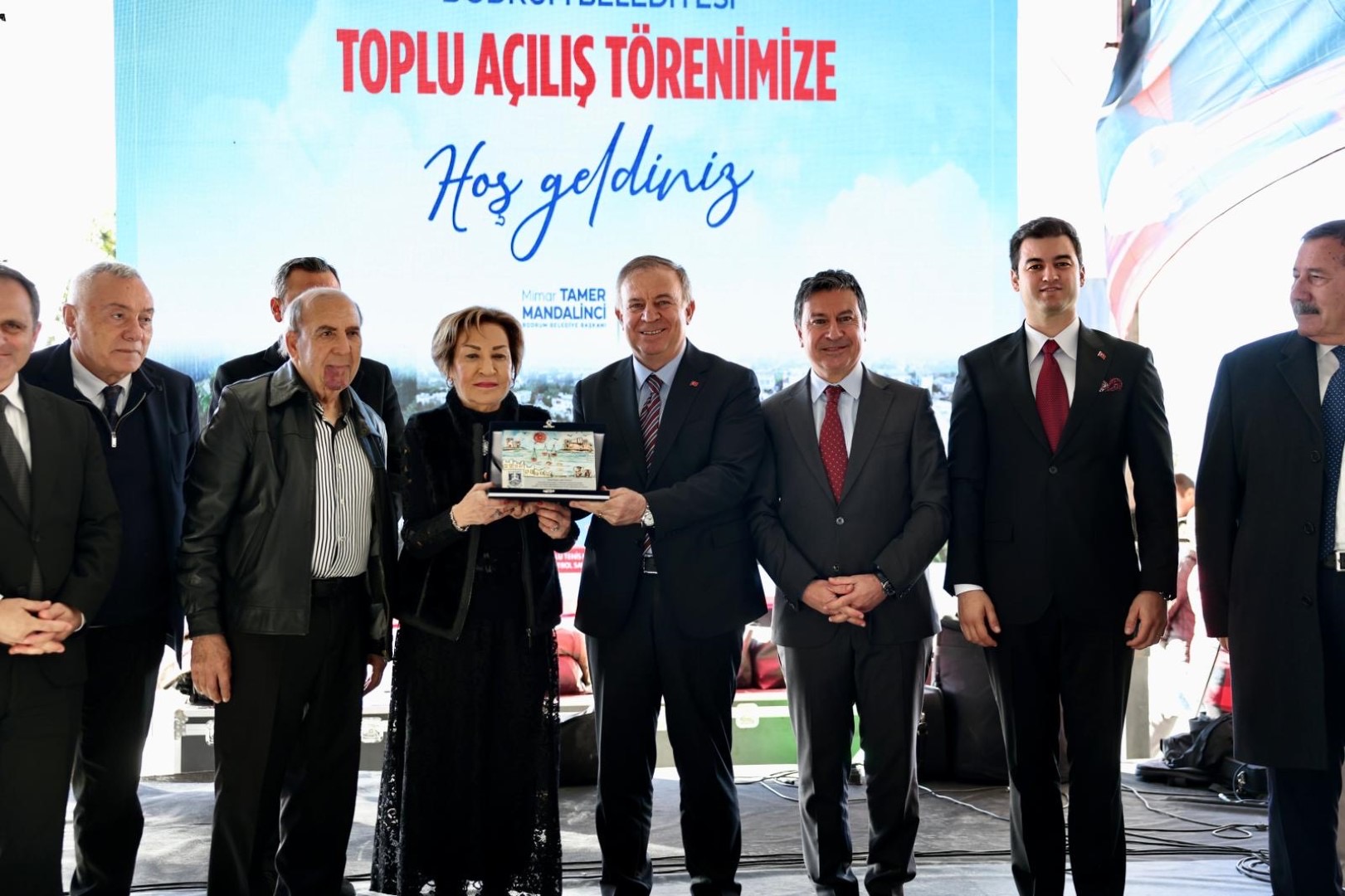 Bodrum’da üç proje toplu açılış ile hizmete girdi