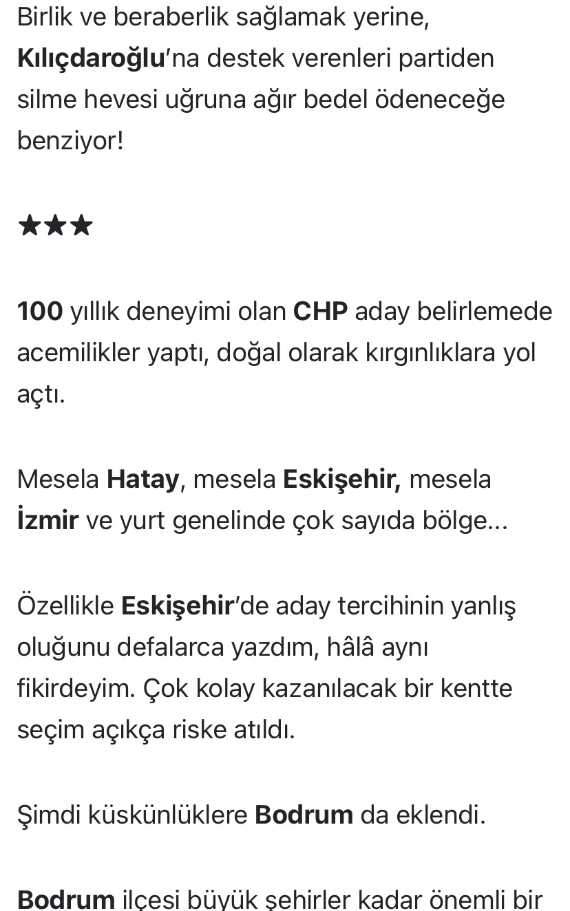 Rahmi Turan: ‘CHP, ADETA AKP KAZANSIN DİYE ÇALIŞIYOR!’