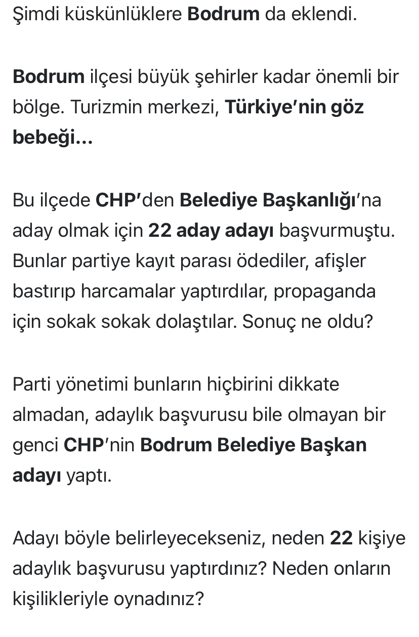 Rahmi Turan: ‘CHP, ADETA AKP KAZANSIN DİYE ÇALIŞIYOR!’