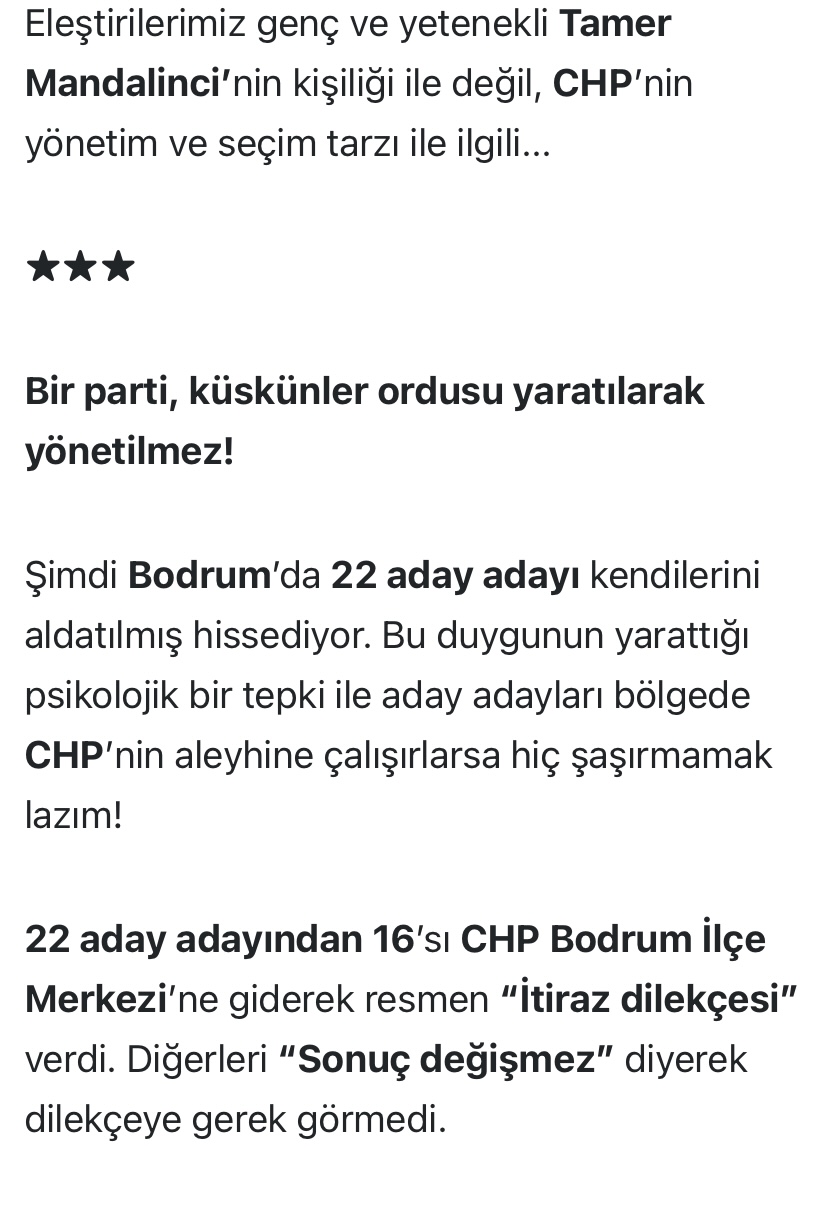 Rahmi Turan: ‘CHP, ADETA AKP KAZANSIN DİYE ÇALIŞIYOR!’