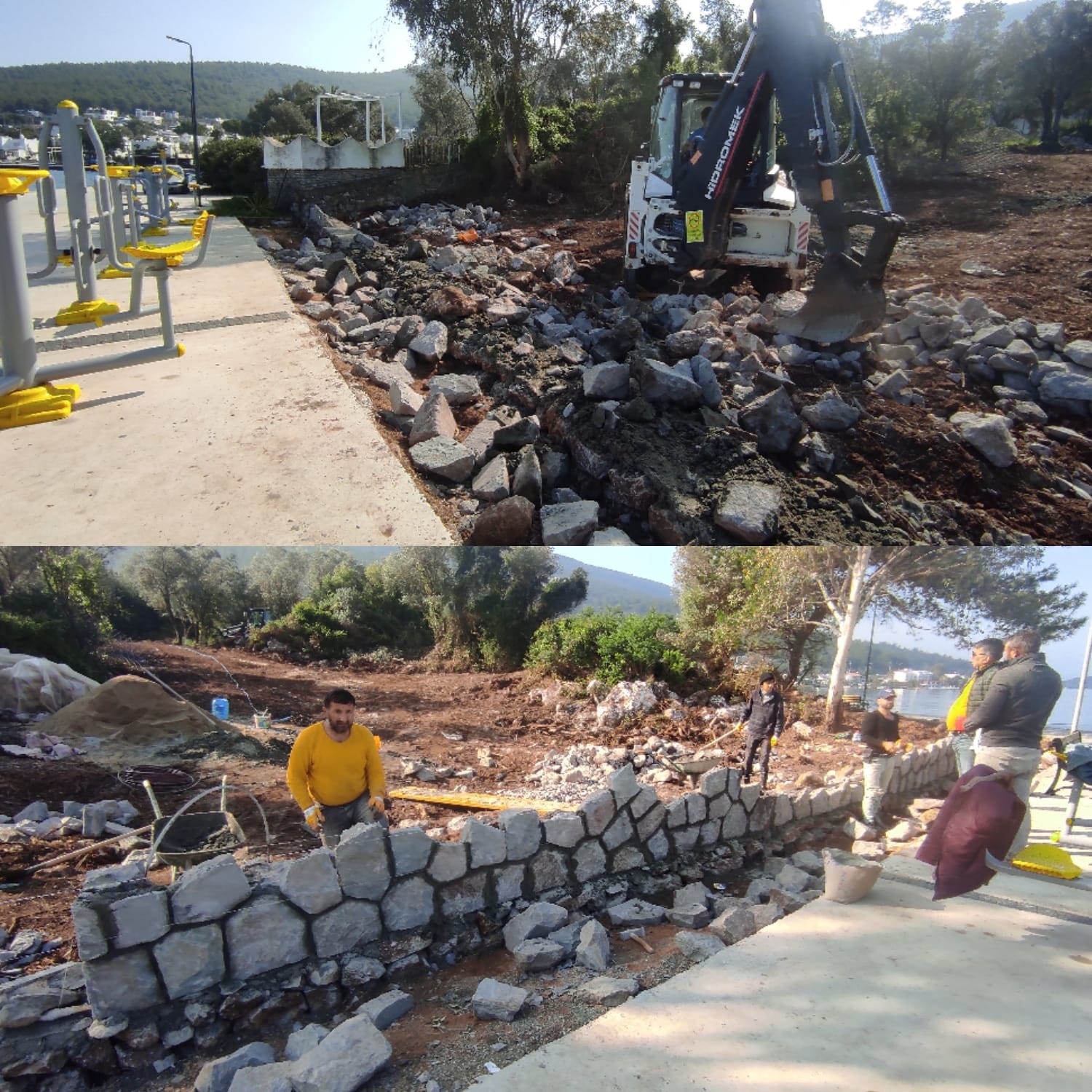 Bodrum'da kesin korunacak hassas alanı kaçak yapılarla doldurdular