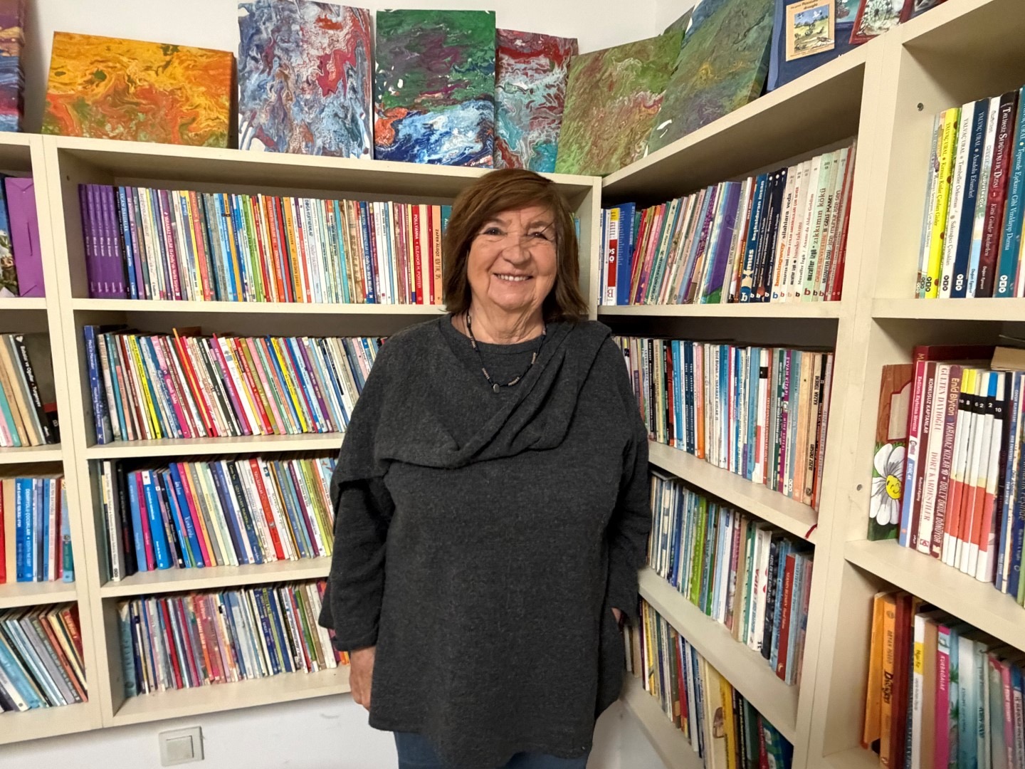 Gökkuşağı Sanat Atölyesi Çocuklardan Yoğun İlgi Gördü