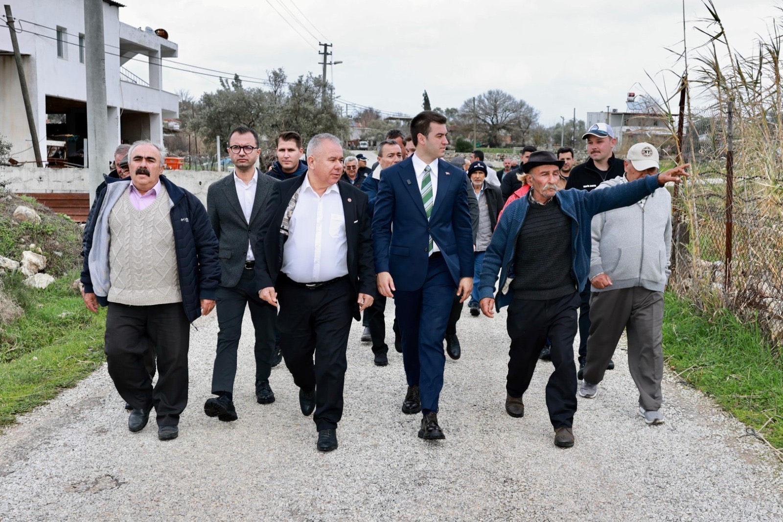 Başkan Mandalinci’den Pınarlıbelen ve Gökpınar’a Saha Ziyareti
