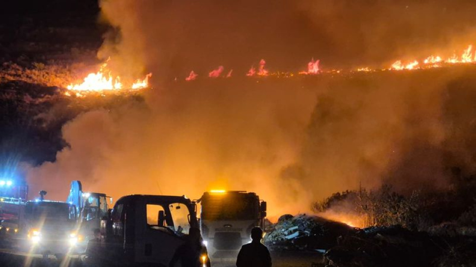 Bodrum Ortakent’te Makilik Alanda Çıkan Yangın Kontrol Altına Alındı