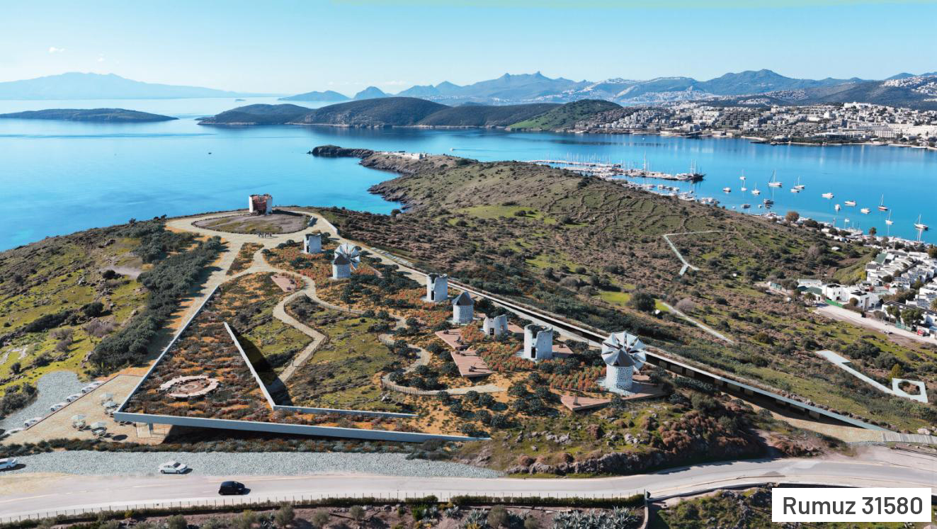 Bodrum Değirmenburnu Tarihi Yel Değirmenleri ve Yakın Çevresi Fikir Projesi Yarışması Sonuçlandı: 3 Eşdeğer Ödül Sahibini Buldu