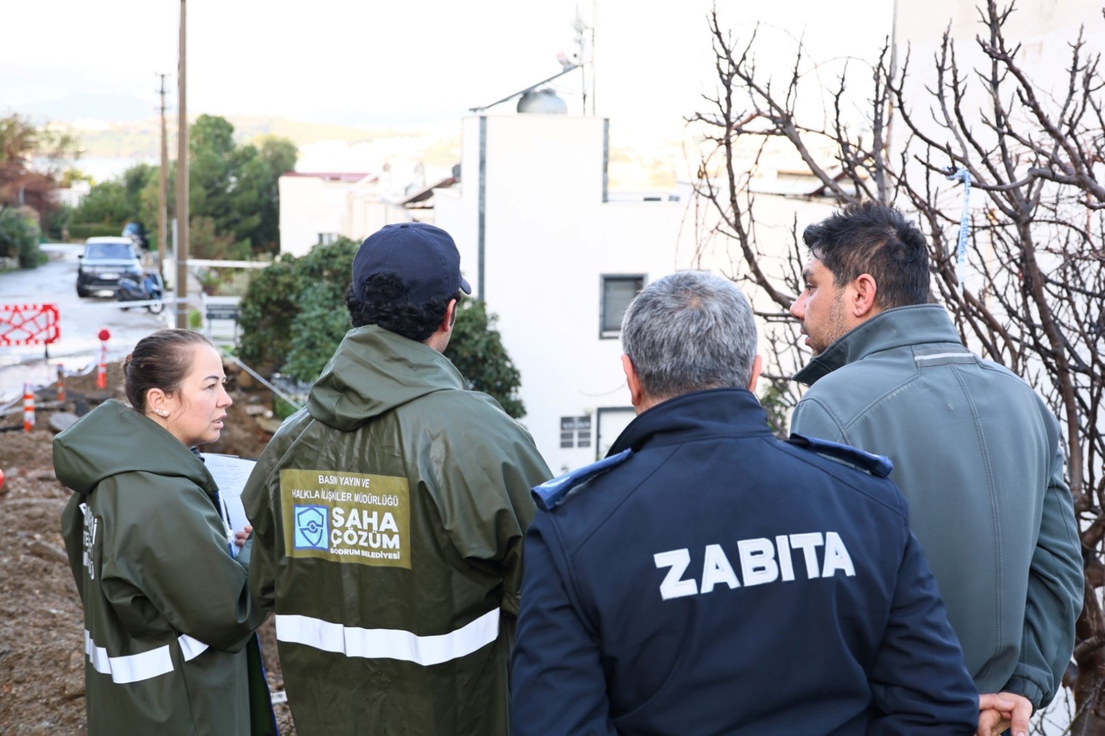 Bodrum'da şiddetli yağıştan 109 ev ve iş yeri ile 4 araç etkilendi