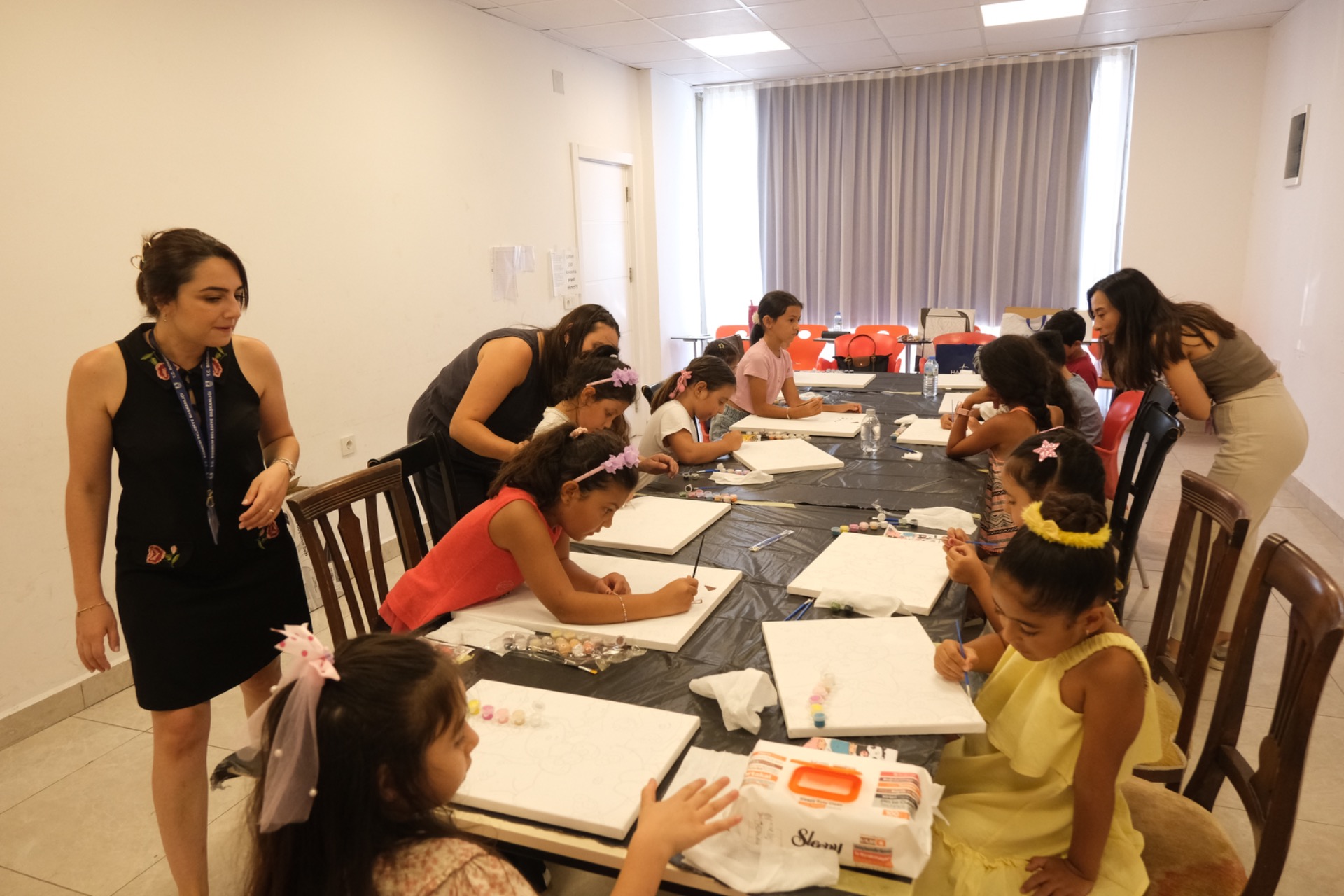 Bodrum Belediyesinden Çocukların Gelişimine Sanat Desteği
