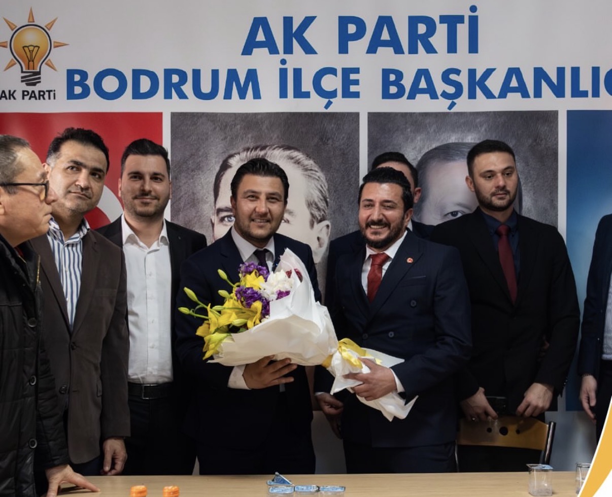 Ak Parti Bodrum İlçe Başkanına Davul Zurna Eşliğinde Karşılama