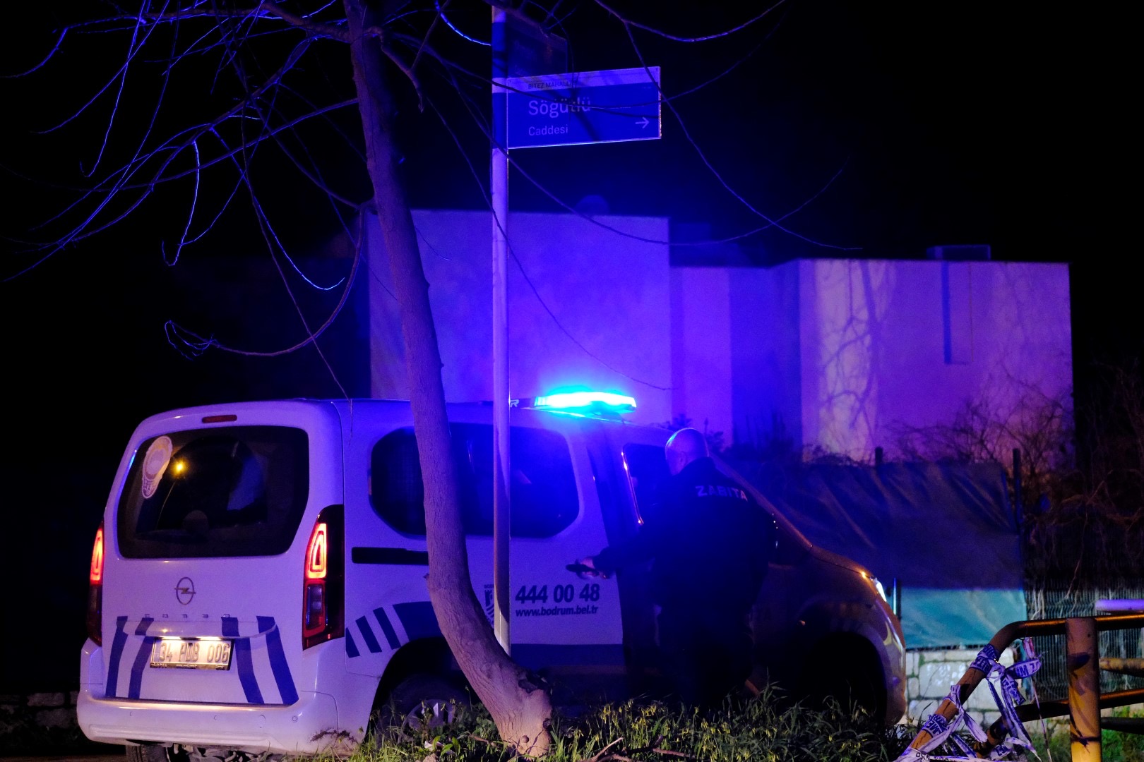 Bodrum Belediyesi Yağış Nöbetindeydi