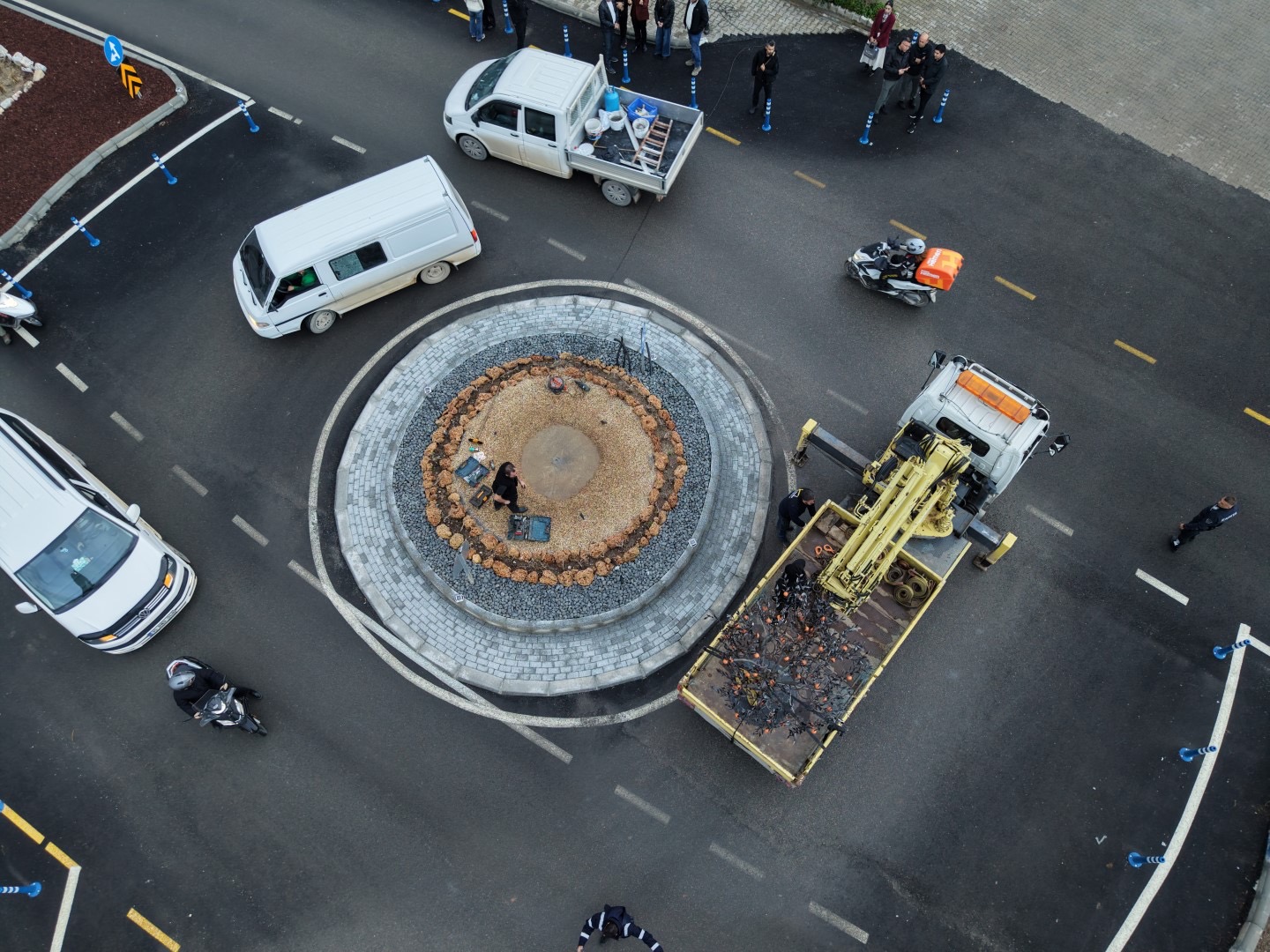 Müskebi’de Kavşak Düzenleme Çalışması Tamamlandı