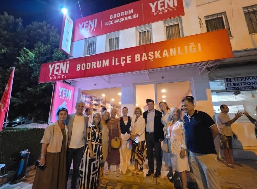 YENİ Parti Bodrum İlçe Başkanlığı Yeni Hizmet Binasına Kavuştu