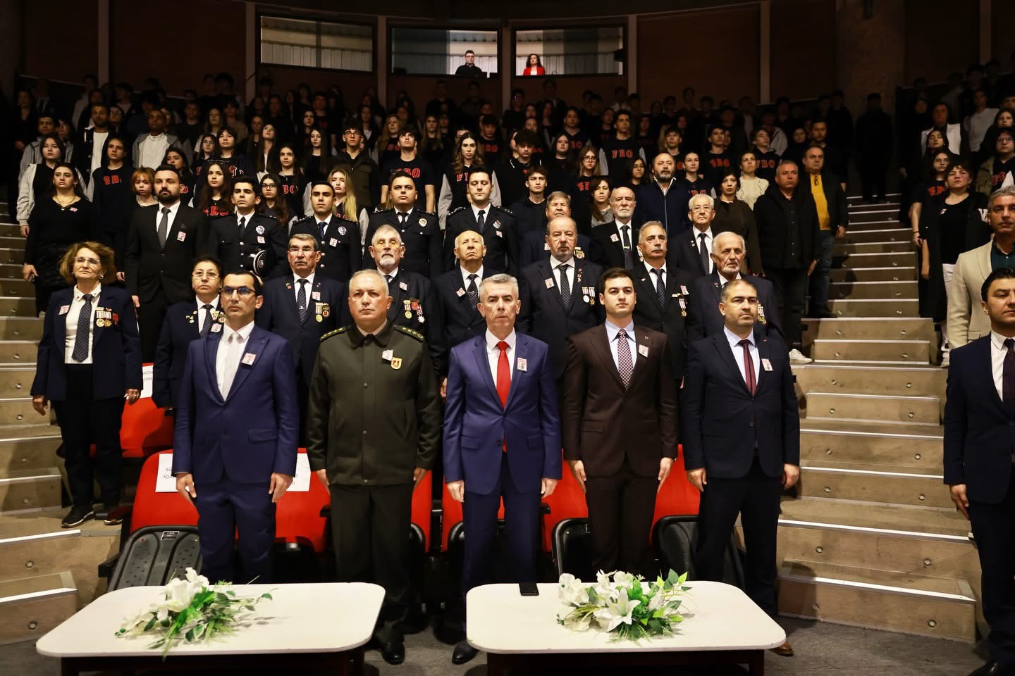 Bodrum'da 12 Mart İstiklal Marşı'nın kabulü töreni yapıldı