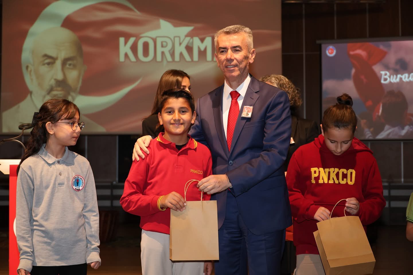 Bodrum'da 12 Mart İstiklal Marşı'nın kabulü töreni yapıldı