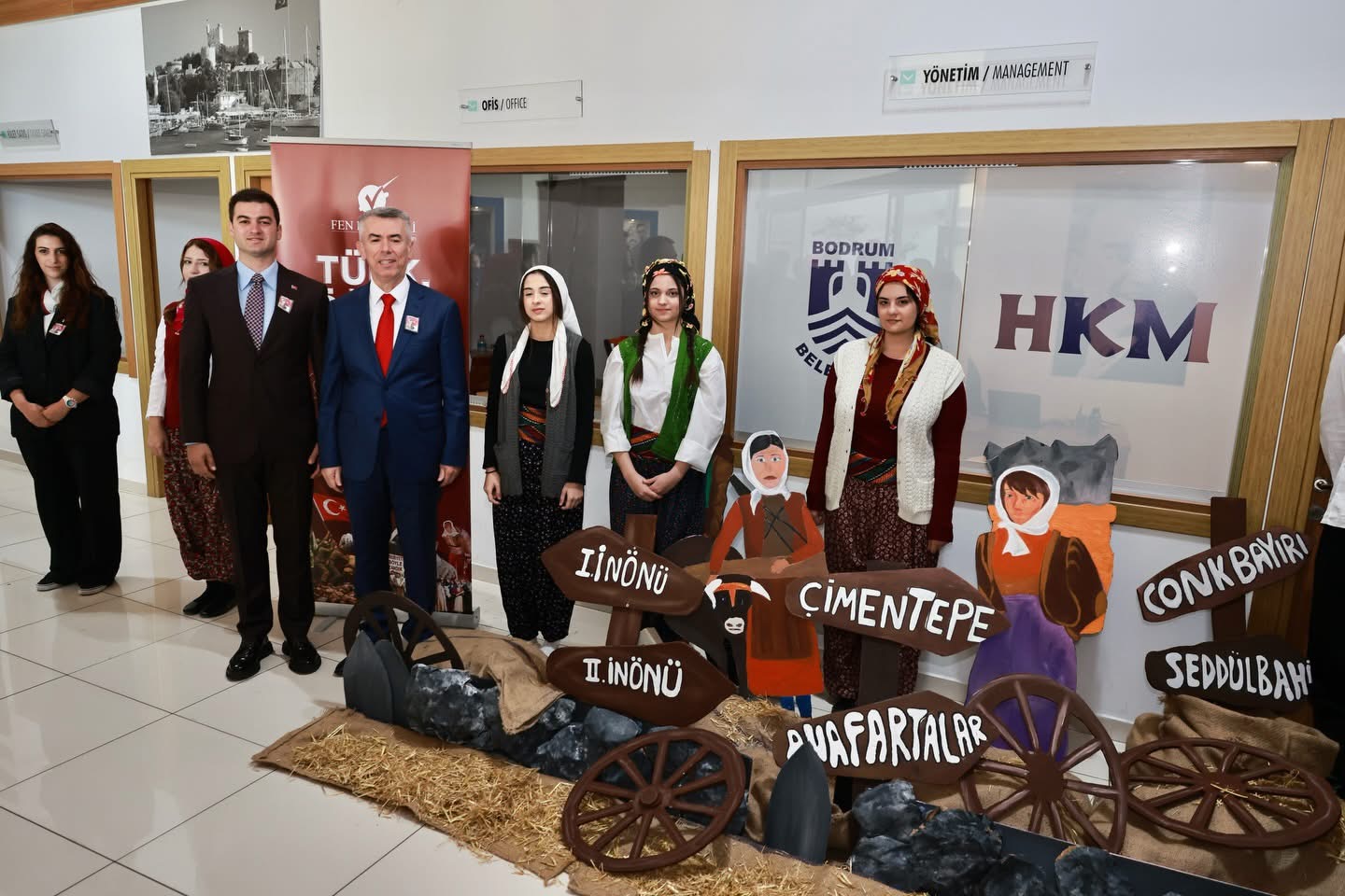 Bodrum'da 12 Mart İstiklal Marşı'nın kabulü töreni yapıldı