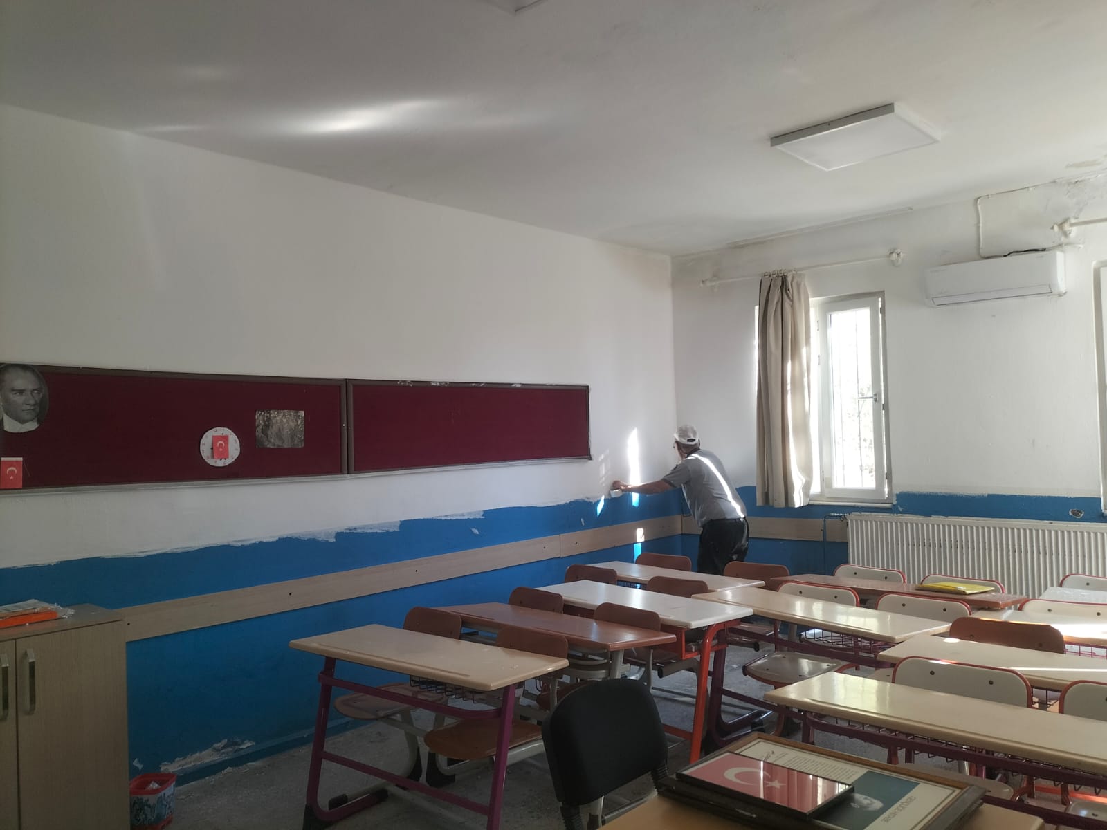 Bodrum Belediyesinden Okullara Bakım ve Onarım Desteği