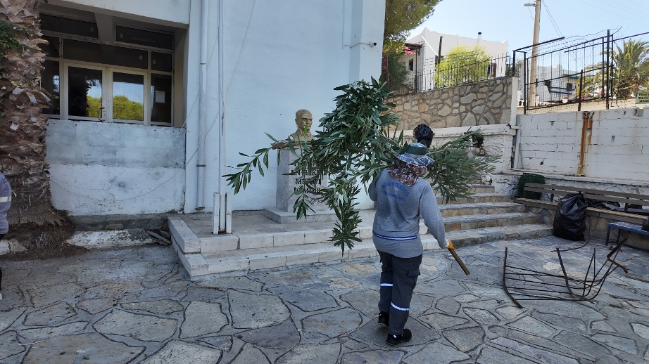 Bodrum Belediyesinden Okullara Bakım ve Onarım Desteği