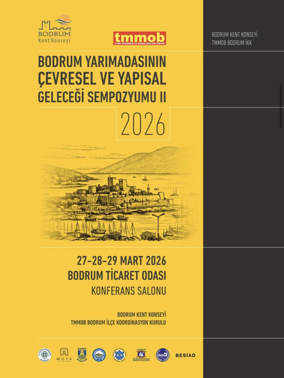 Bodrum Yarımadası'nın Çevresel ve Yapısal Geleceği Sempozyumu II düzenleniyor