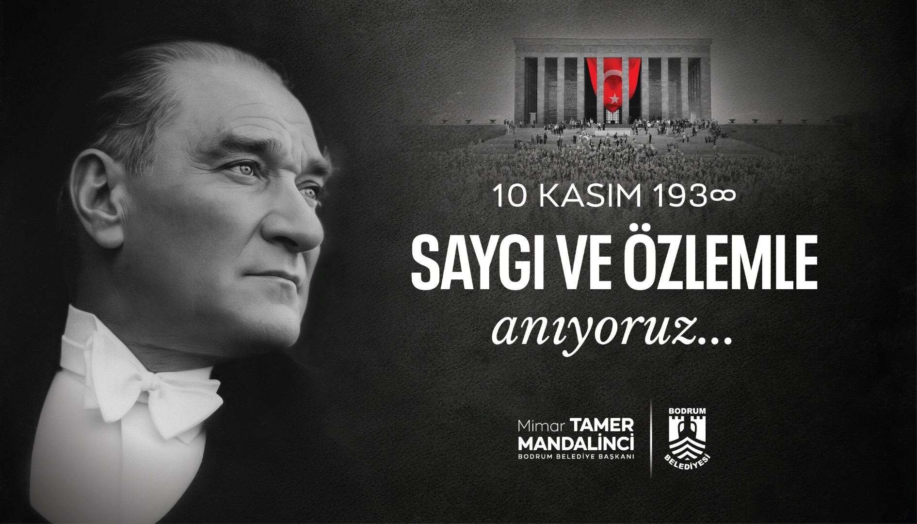 Başkan Mandalinci’den 10 Kasım Atatürk’ü Anma Günü’ne Özel Mesaj