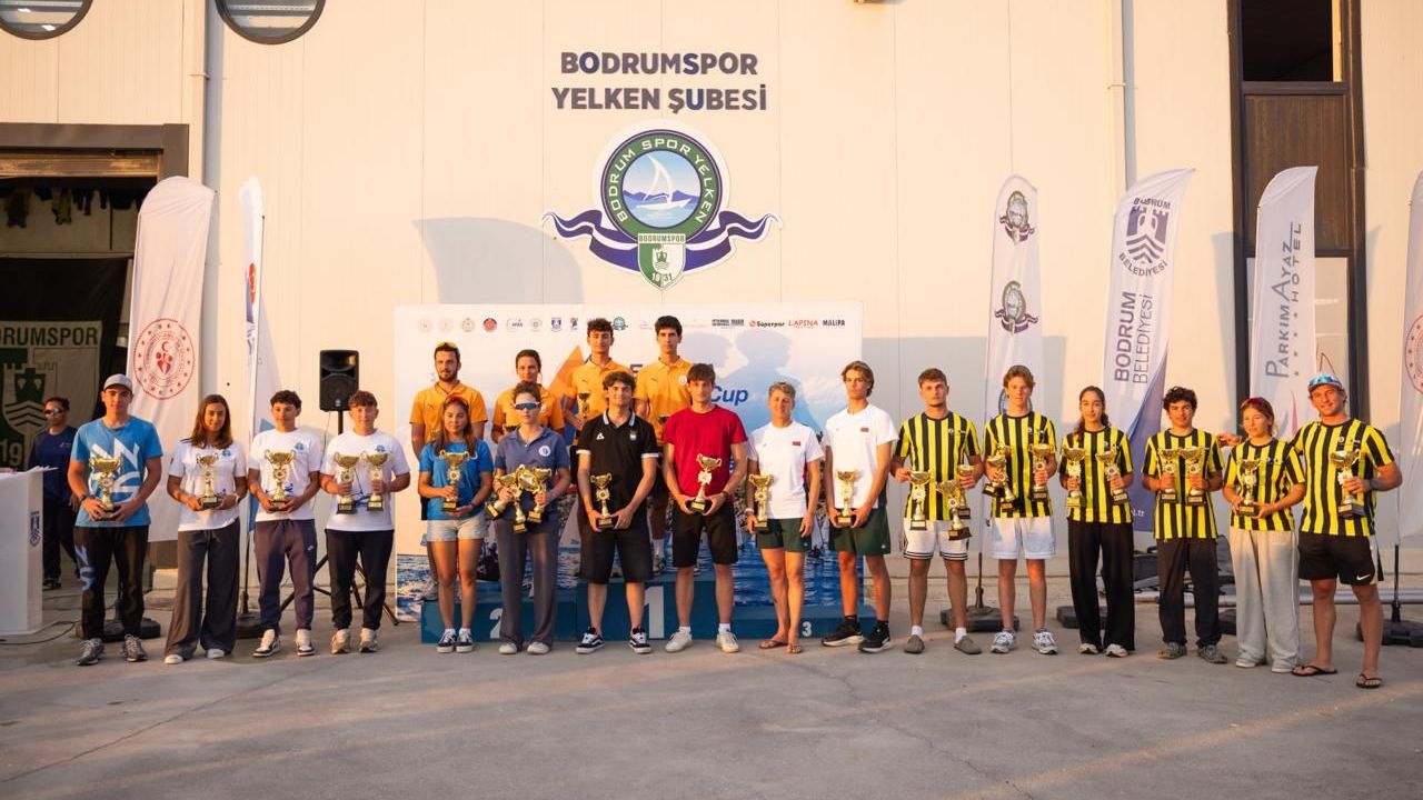 Bodrum'da 2026 ILCA Avrupa Kupası yelken yarışları tamamlandı