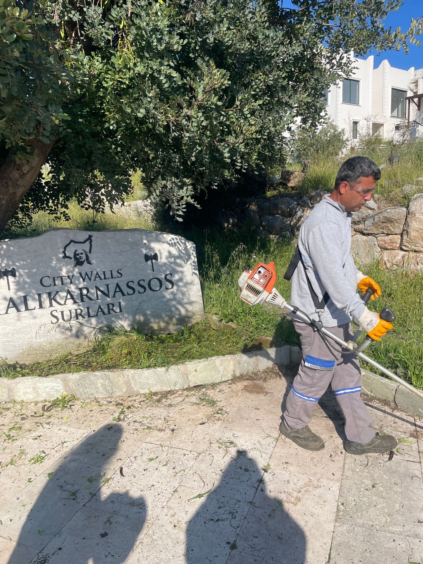 Antik Halikarnassos Surlarında Turizm Haftası Hazırlığı