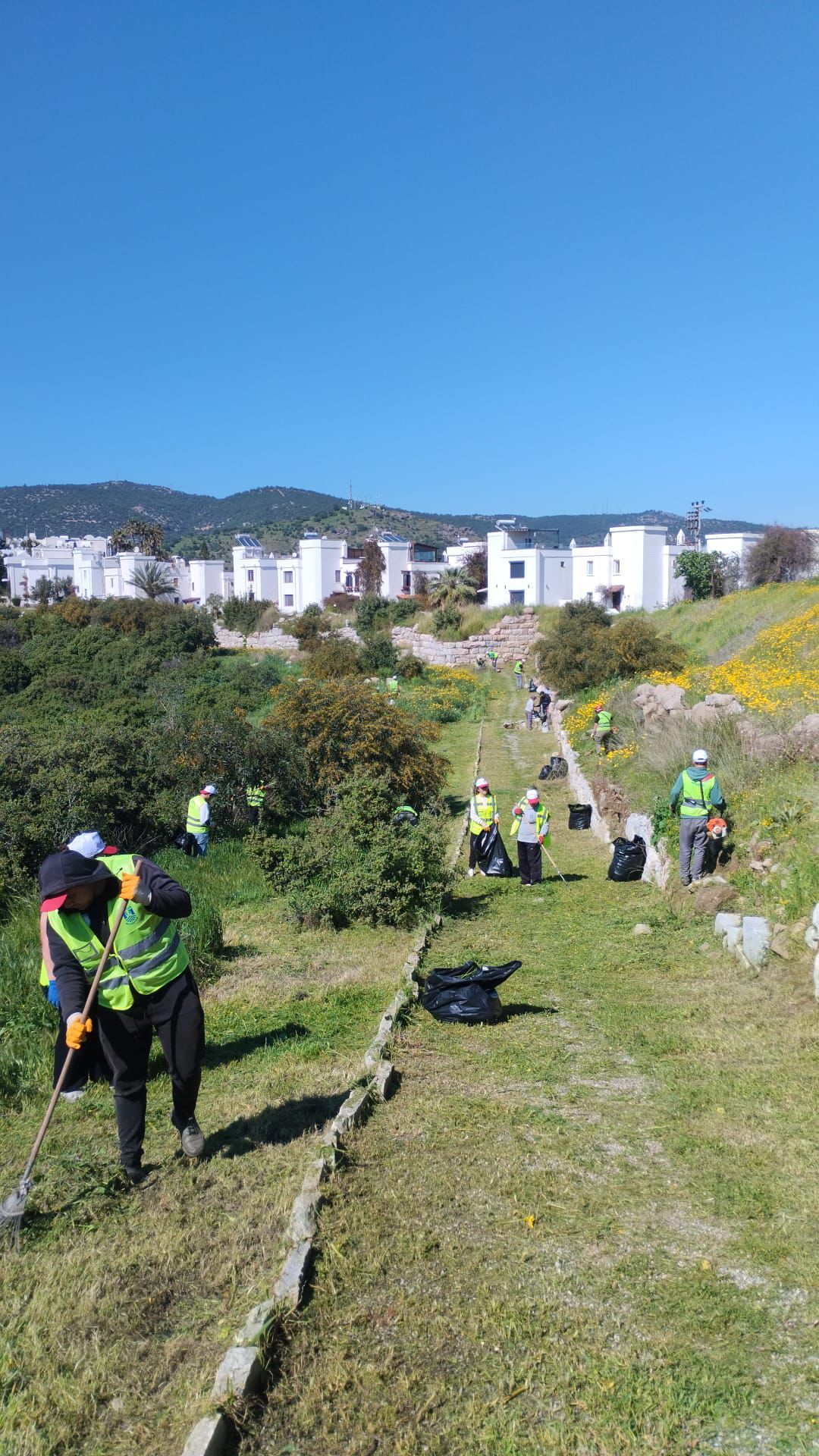 Antik Halikarnassos Surlarında Turizm Haftası Hazırlığı