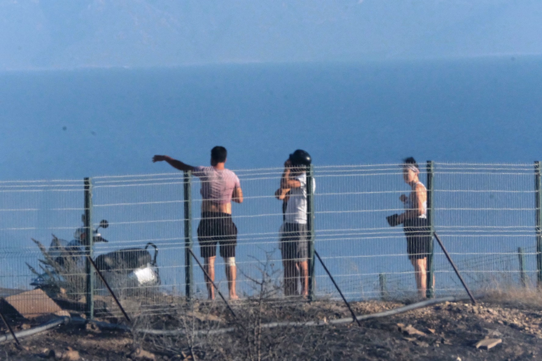 Bodrum’da Ali Kelle Ormanı kül oldu