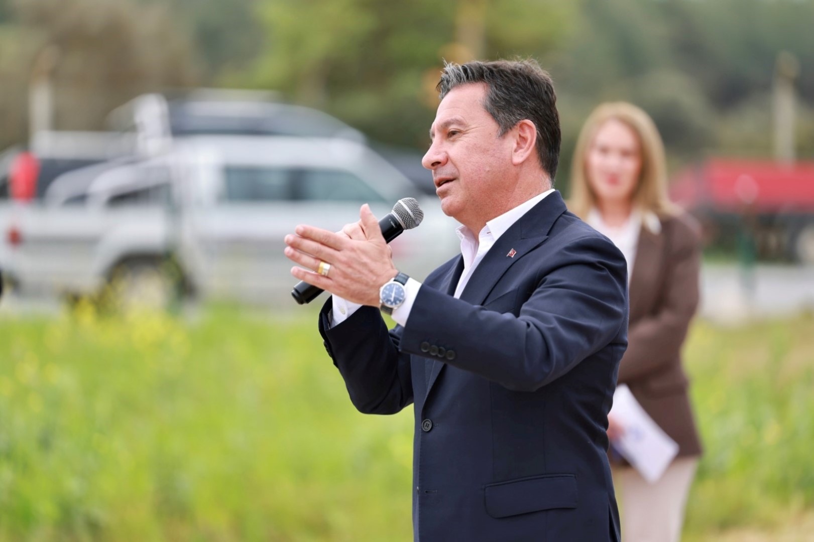 ‘Üreten Bodrum Buluşması’nda üreticilere fide dağıtıldı