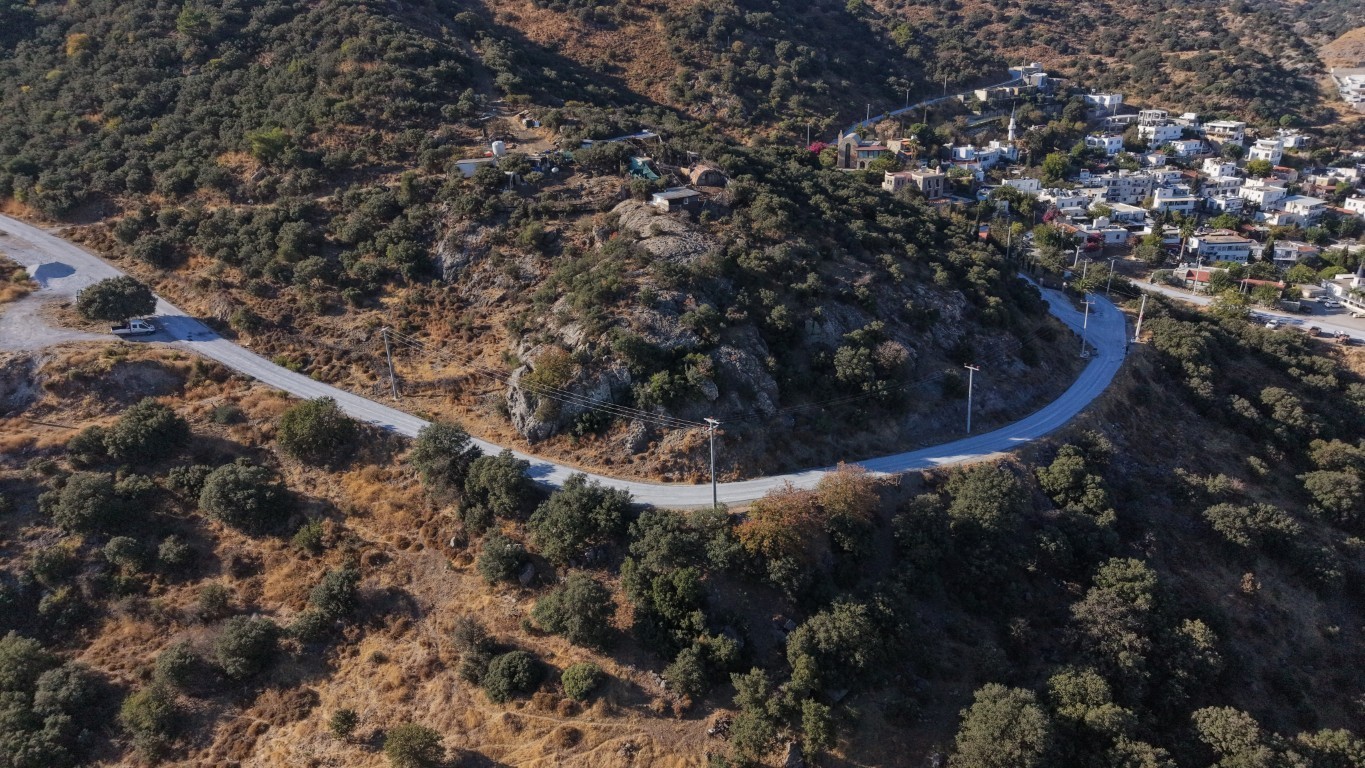 Bodrum’da Sathi Kaplama Çalışmaları Sürüyor