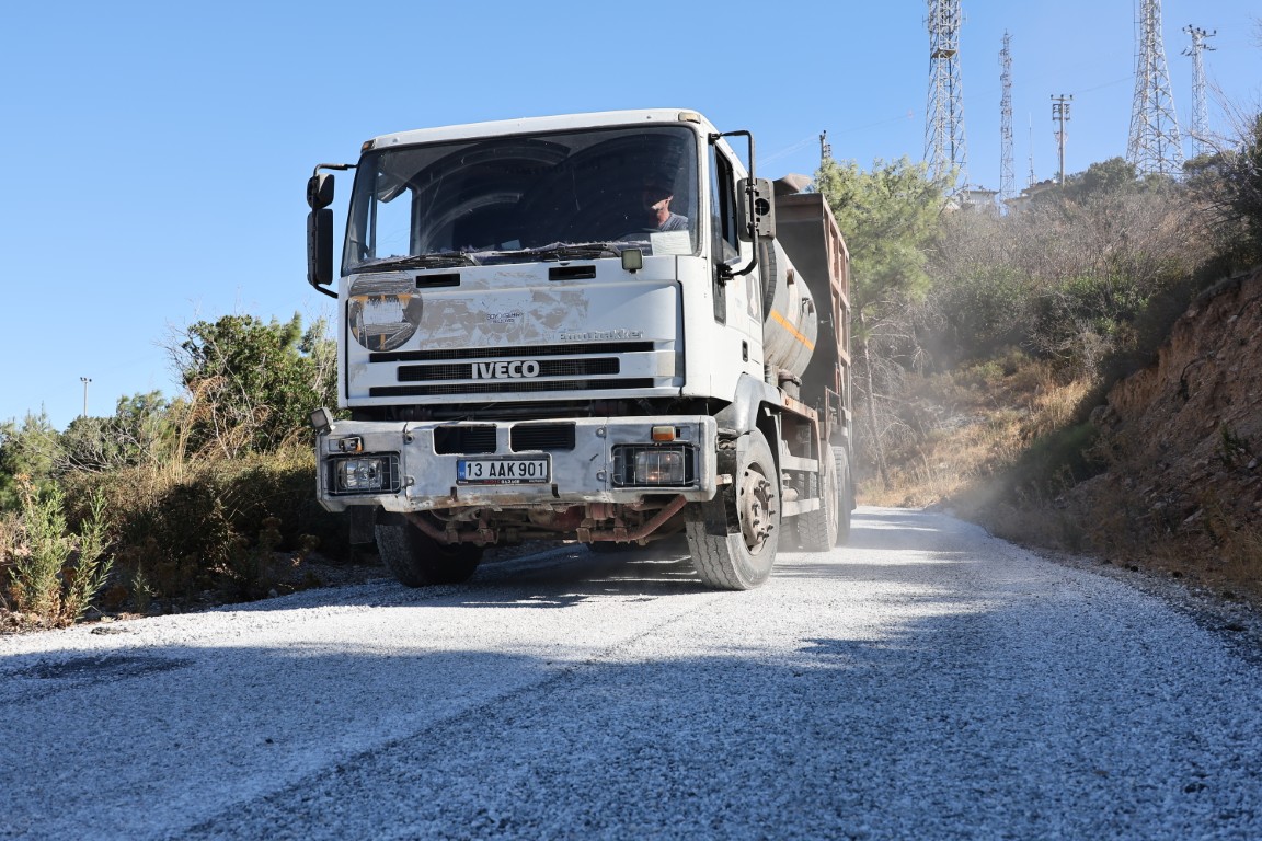 Bodrum’da Sathi Kaplama Çalışmaları Sürüyor