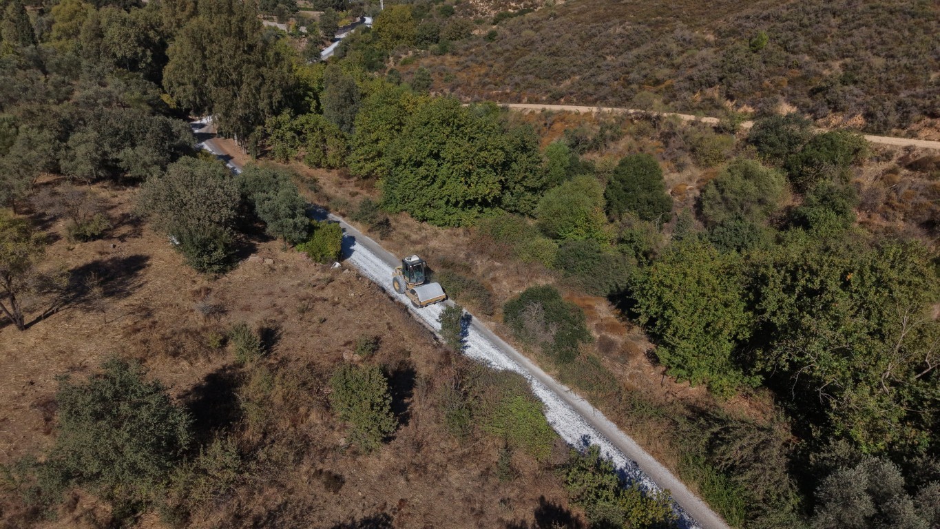 Bodrum’da Sathi Kaplama Çalışmaları Sürüyor