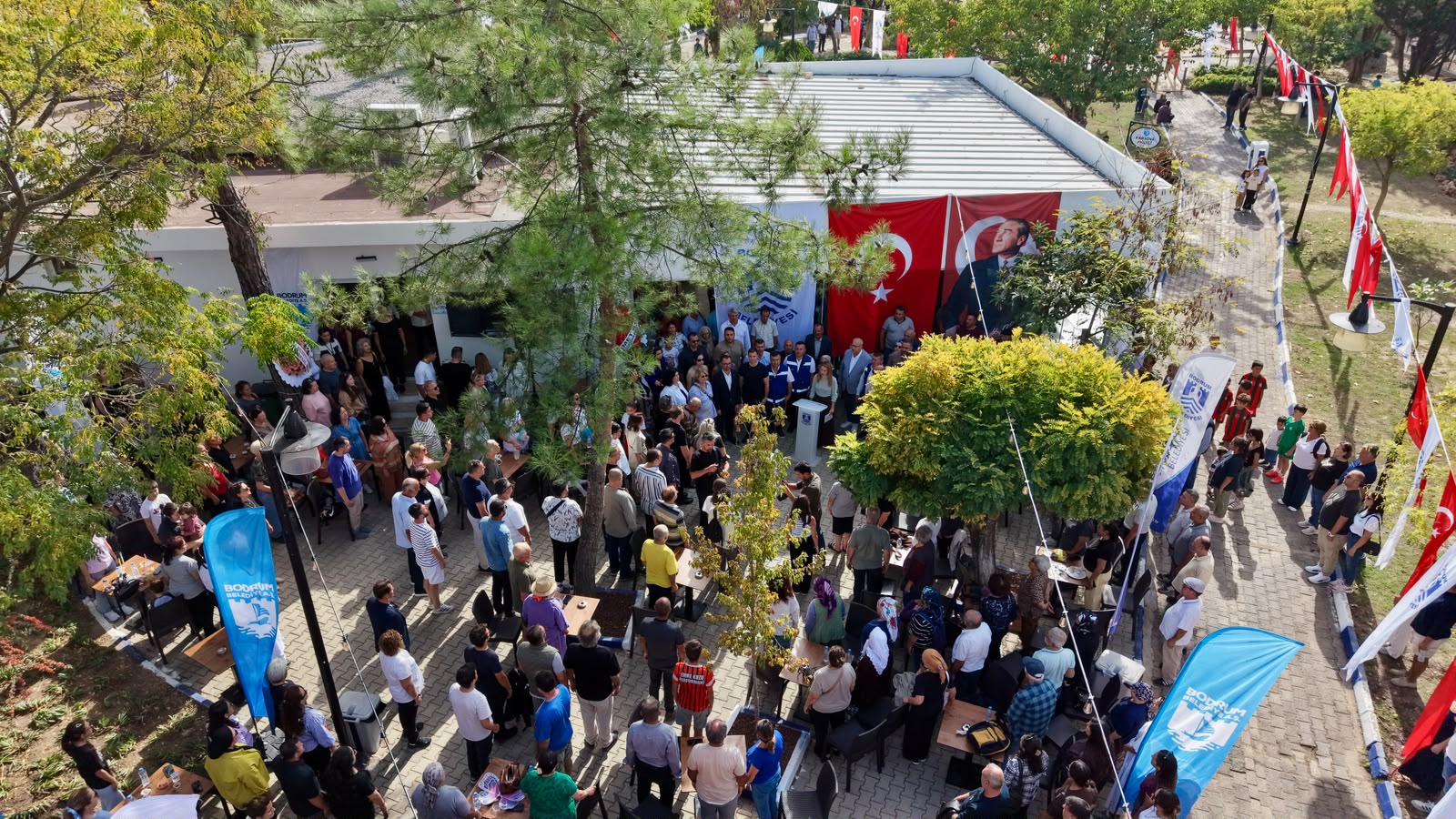 Bodrum’da Yeni Buluşma Noktası: Karaova Emekli Kafe Açıldı
