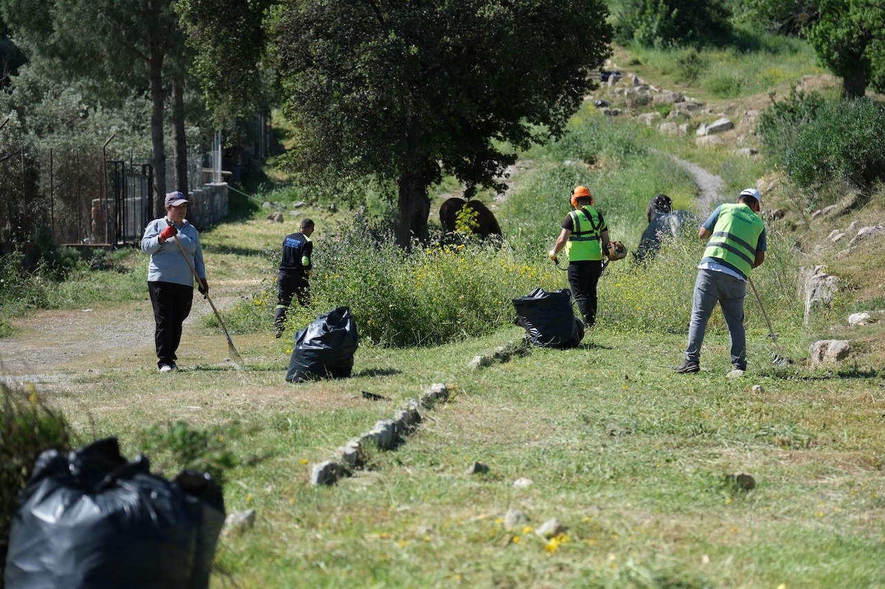 Halikarnassos Surları ve Myndos Kapısı’nda Temizlik Çalışmaları Tamamlandı