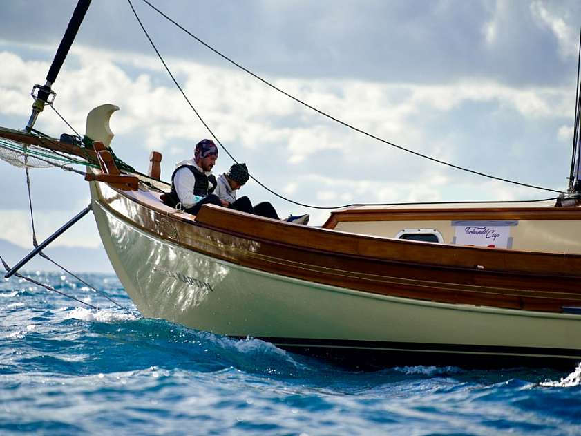 Bodrum'da Tırhandil Kupası 10. Kış Trofesi'nin ilk etabı yapıldı