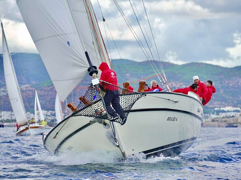 Bodrum'da Tırhandil Kupası 10. Kış Trofesi'nin ilk etabı yapıldı