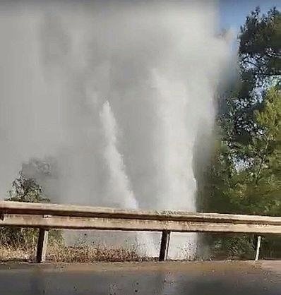 Bodrum’un bitmeyen çilesi… İsale hattı patladı!