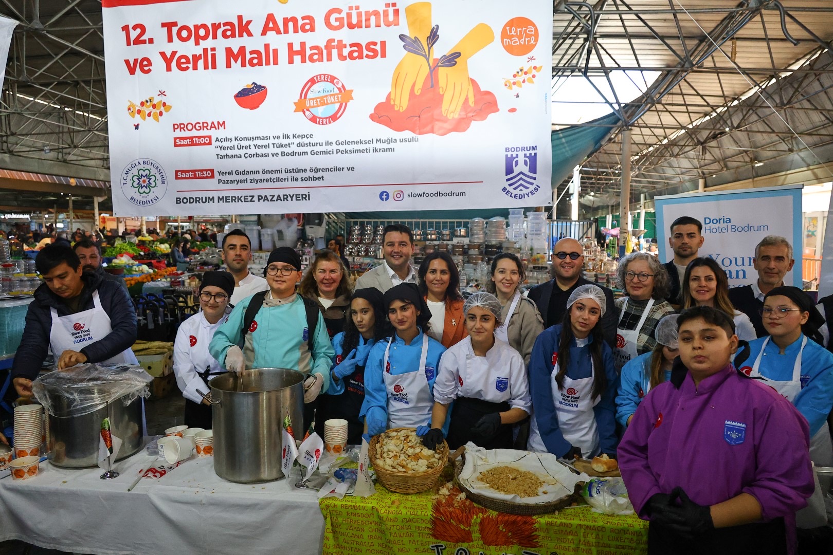 Bodrum’da 12. Toprak Ana Günü ve Yerli Malı Haftası Kutlandı