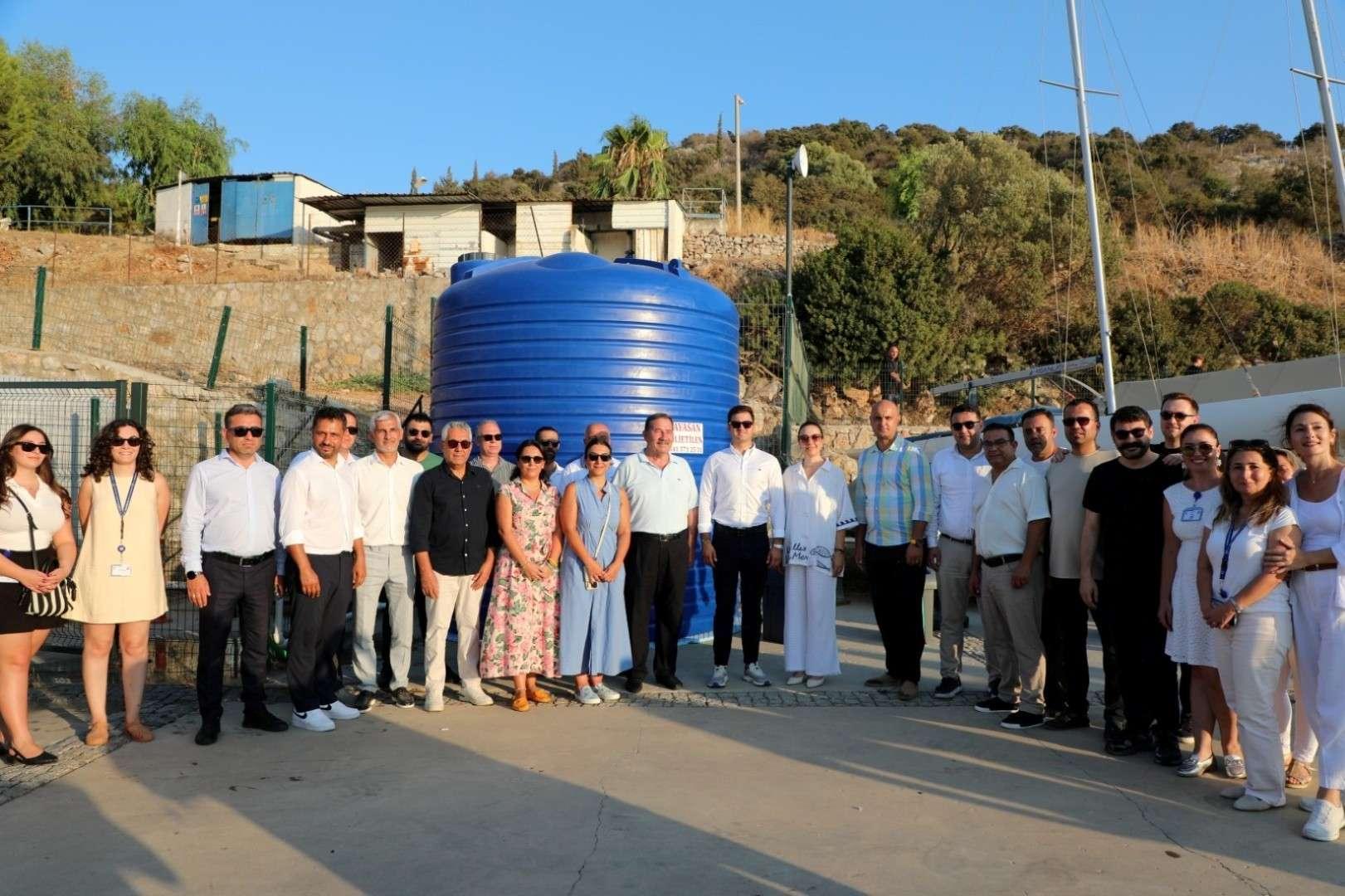 BODRUM BELEDİYESİNDEN BİR İLK: YÜZER DENİZ SUYU ARITMA PLATFORMU TANITILDI