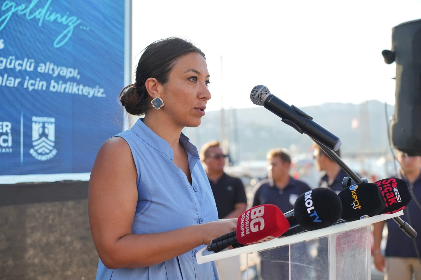 BODRUM BELEDİYESİNDEN BİR İLK: YÜZER DENİZ SUYU ARITMA PLATFORMU TANITILDI