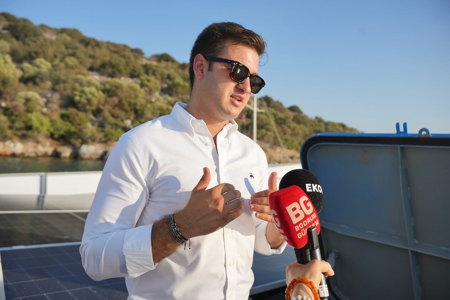 BODRUM BELEDİYESİNDEN BİR İLK: YÜZER DENİZ SUYU ARITMA PLATFORMU TANITILDI