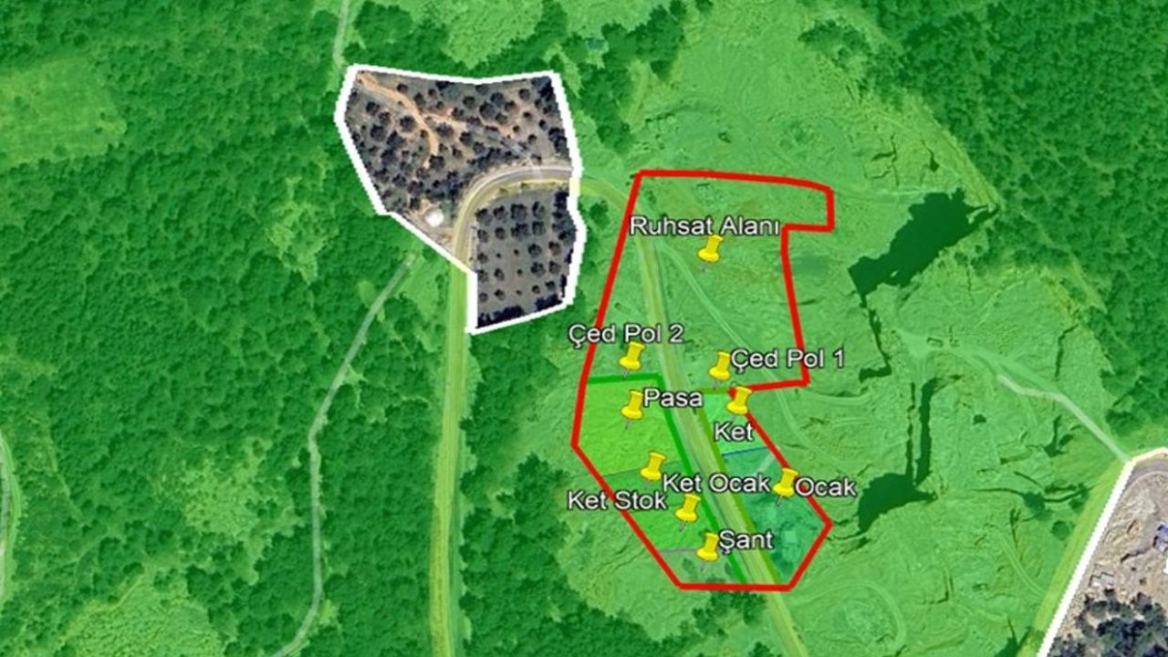 Kızılağaç’ta Taş Ocağı Projesi İçin ÇED Başvurusu