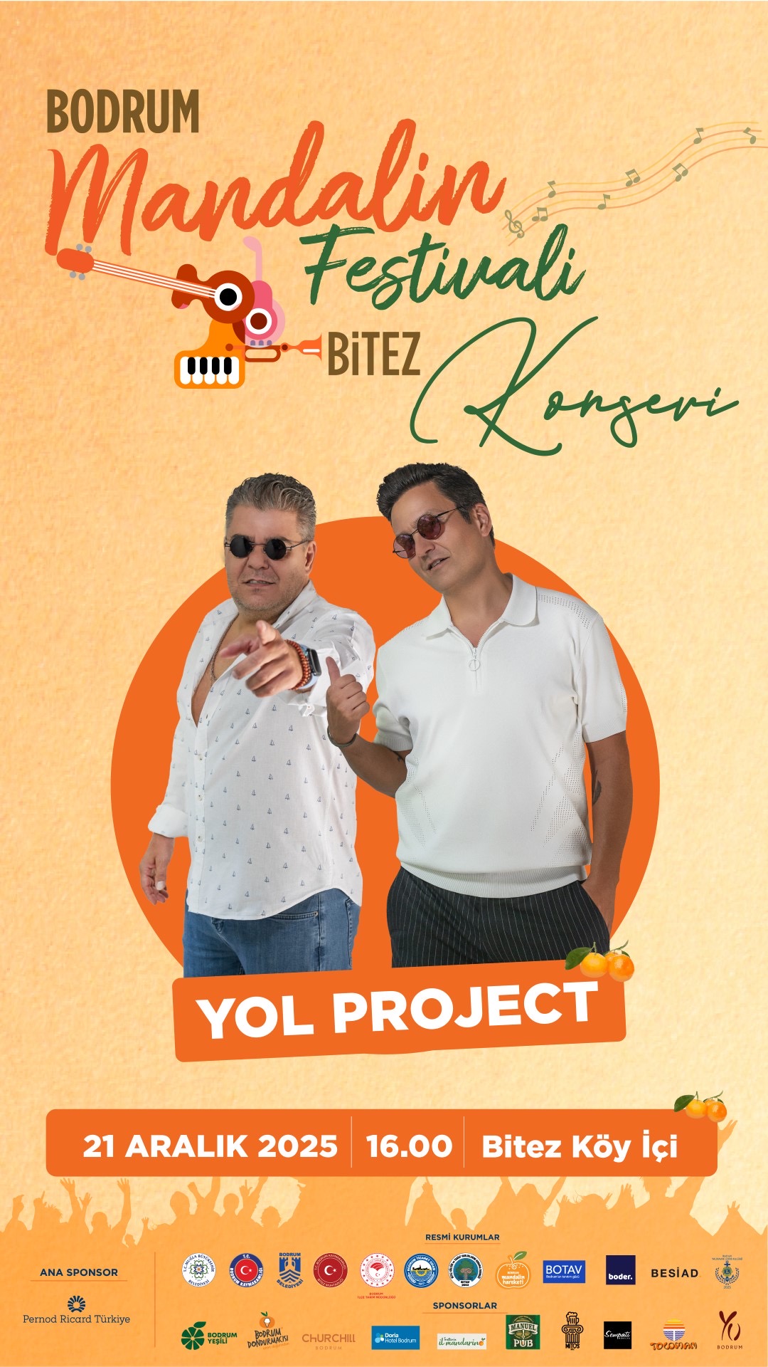 18. Bodrum Mandalin Festivali 21 Aralık’ta Bitez’de