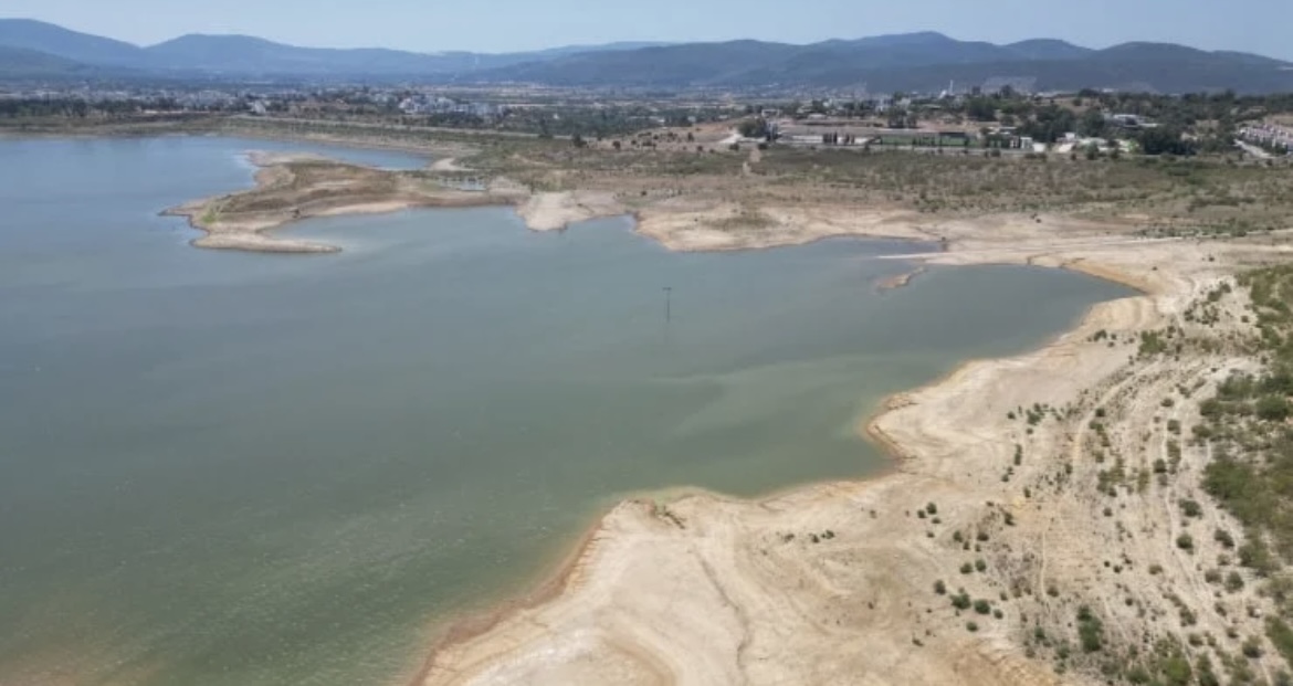 Bodrum'a su sağlayan iki baraj kritik seviyede