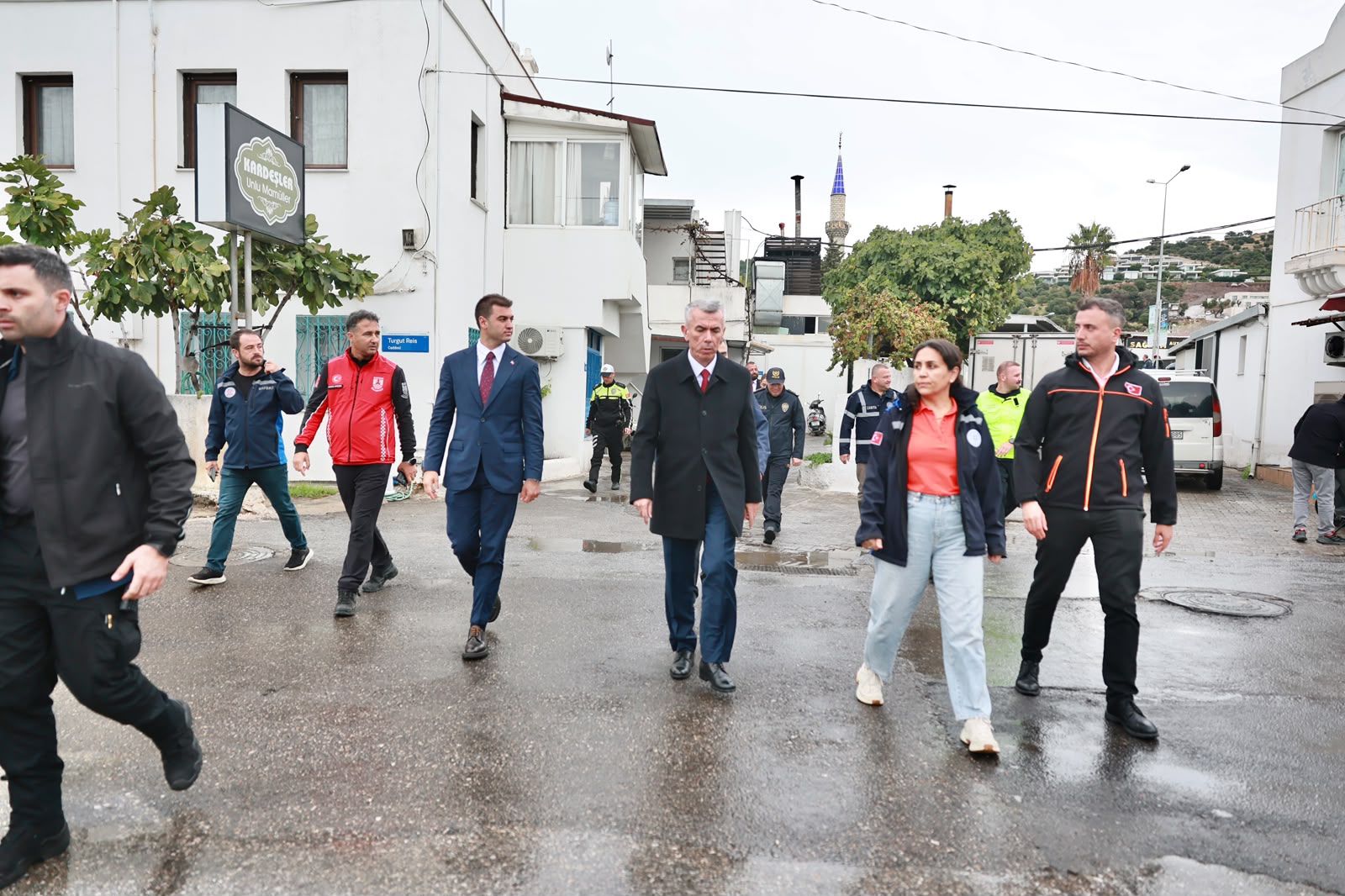 Bodrum’da Yağış Seferberliği