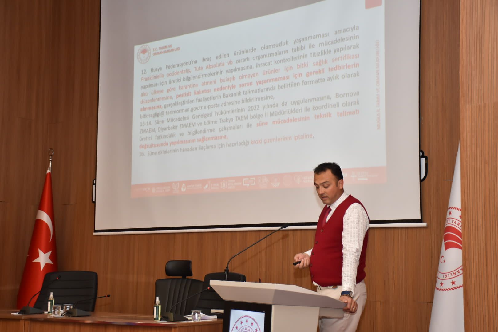  12 MAYIS BİTKİ SAĞLIĞI GÜNÜ’NDE “BİTKİ SAĞLIĞI
