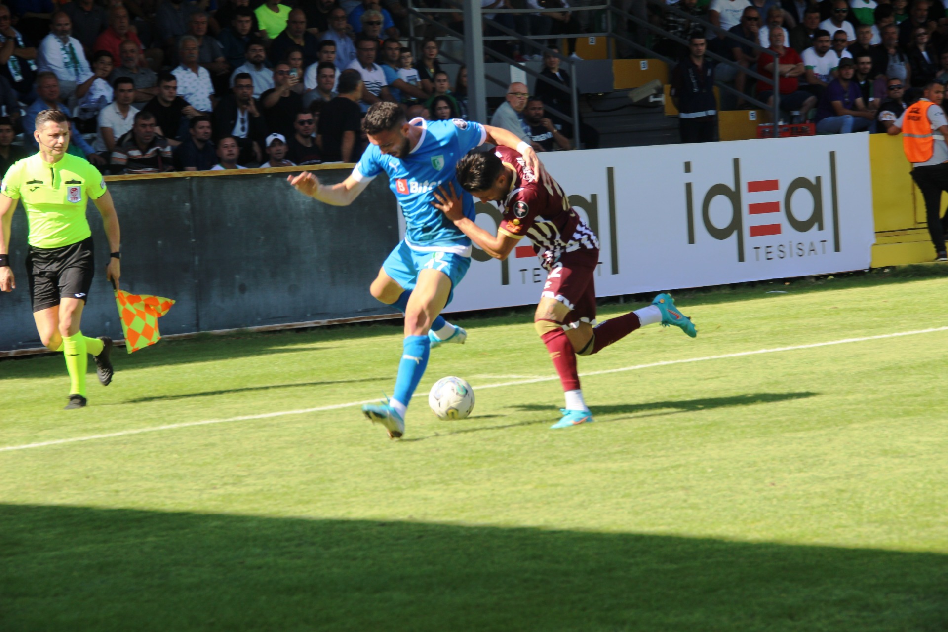 Spor Toto 1. Lig: Bodrumspor: 1 - Bandırmaspor: 1