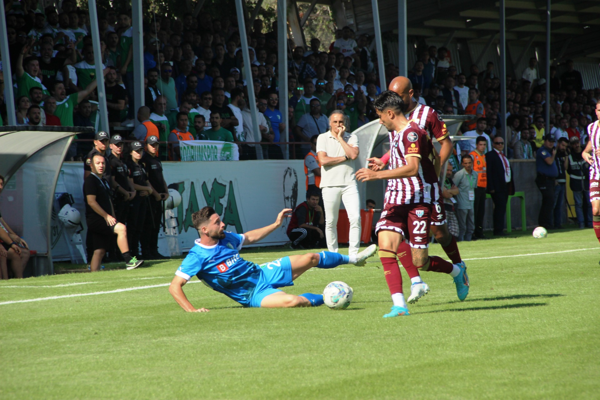 Spor Toto 1. Lig: Bodrumspor: 1 - Bandırmaspor: 1