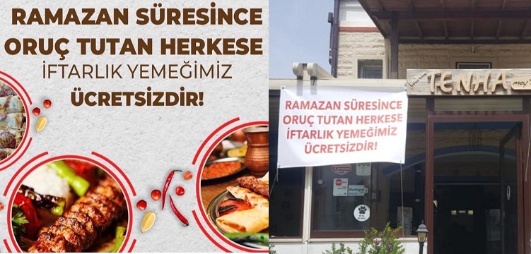 TENHA RESTORAN'DAN ÖRNEK DAVRANIŞ...